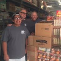 Noyes Family Foundation gathering food for Operation Stone Soup